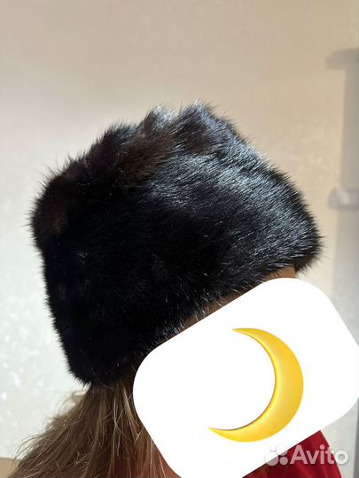 Шапка норковая женская