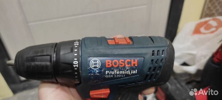 Дрель шуруповерт bosch gsr 10.8 v li professional