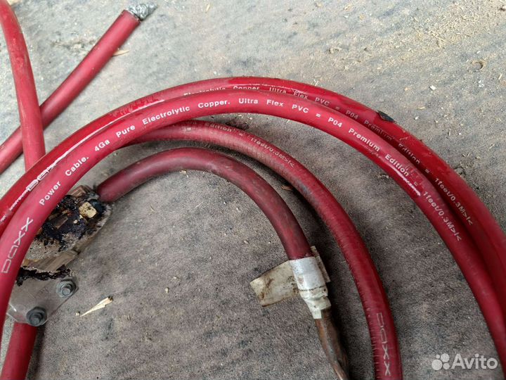 Провода для сабвуфера