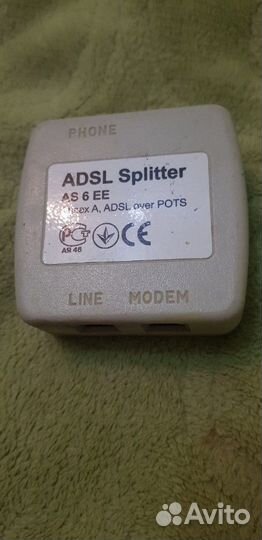 Adsl модем Huawei SmartAX MT880 и сплитер