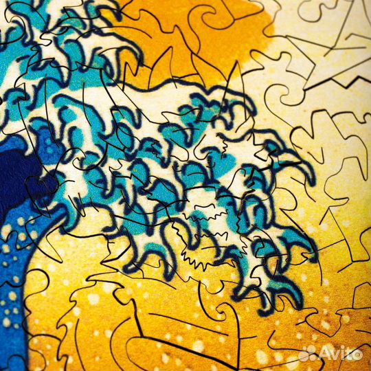 Деревянный пазл 