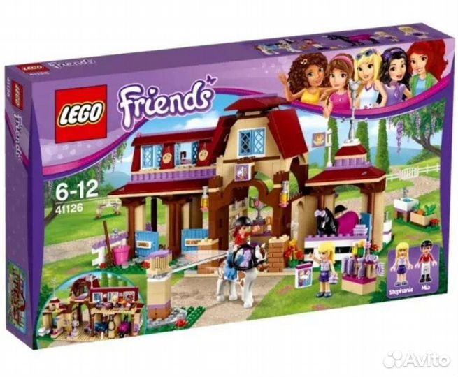 Lego friends 41126 Клуб верховой езды в Хартлейке
