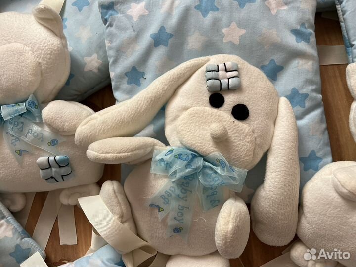 Бортики в детскую кроватку