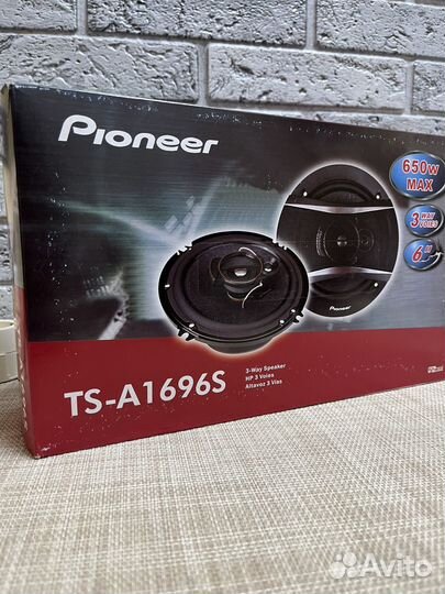 Автомобильные динамики Pioneer 16 См 650 Вт