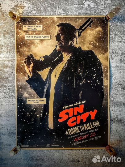 Плакаты SIN city / Постеры Город Грехов