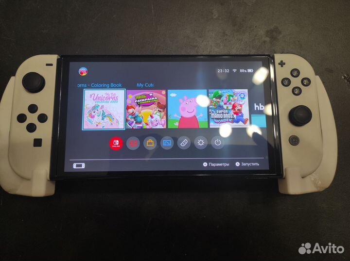 Nintendo switch oled чипованая