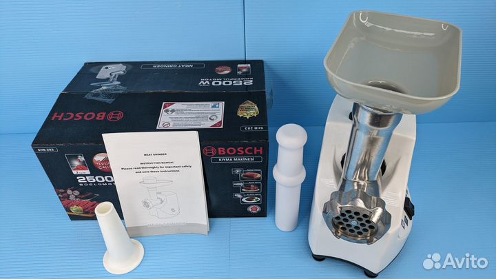 Мясорубка Bosch 2500вт Электрическая