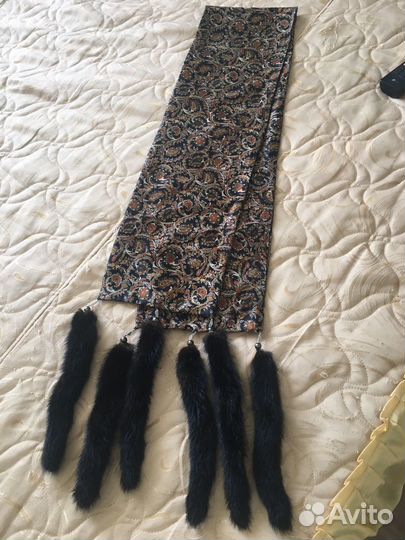 Шарф женский шелковый