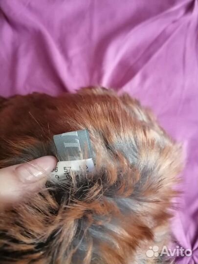 Шапка из тосканского ягнёнка р57