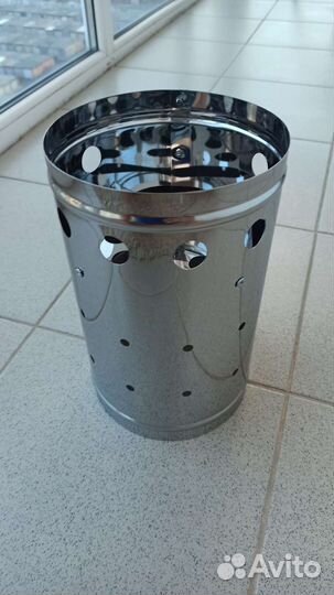 Стартер из нержавейки для розжига угля