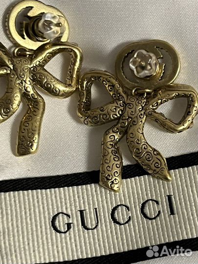 Шикарные серьги Гуччи