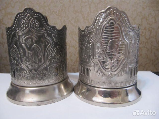 Три подстаканника.мнц.Кольчугино