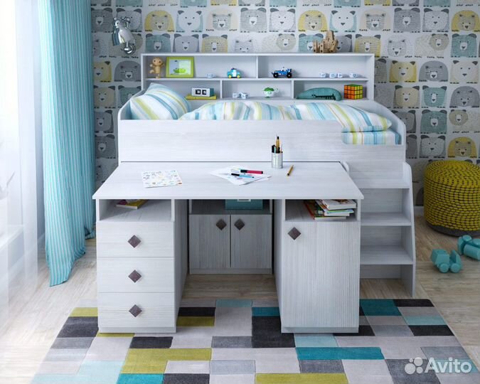 Кровать-чердак Малыш 5