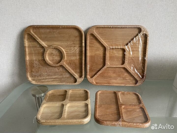 Менажницы деревянные дуб новые