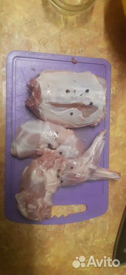 Мясо кролика, копченый кролик, шашлык, крольчатина