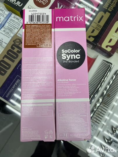 Краска Matrix SoColor Sync 3wn