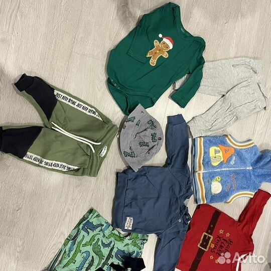 Комплект вещей для мальчика Размер 80-86