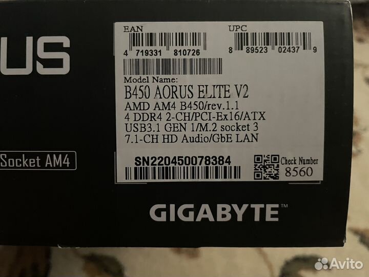 Материнская плата am4 b450