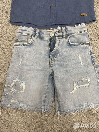 Джинсовые шорты zara