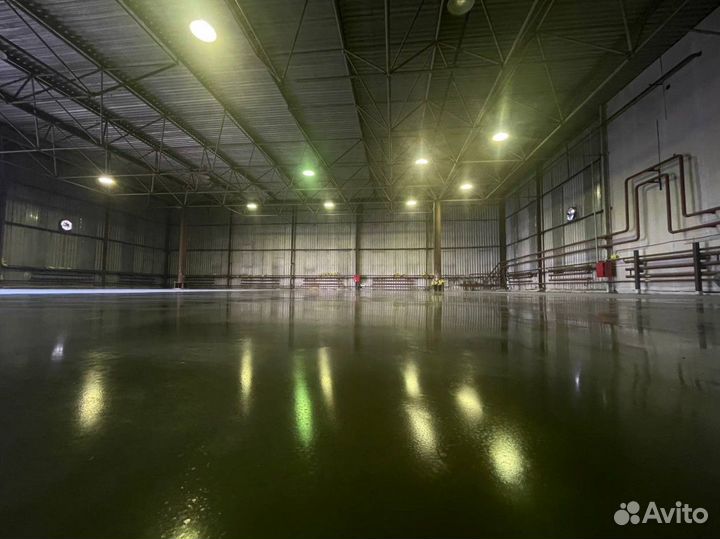 Промышленный бетонный пол под ключ