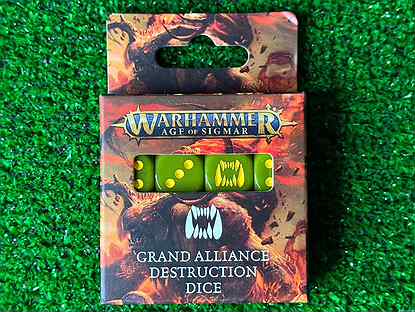 Age of Sigmar Grand Alliance Destruction Dice Set