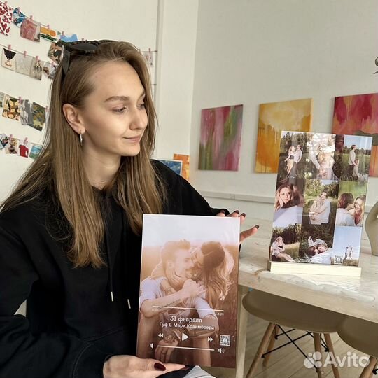 Витраж с фото / Подарок