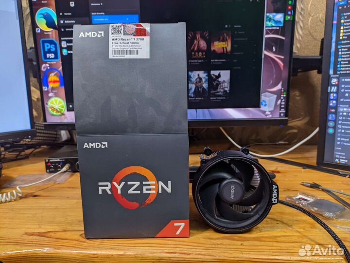 Процессор amd ryzen 7 2700 (box)