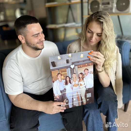 Фото с виртуальной реальностью Фоторамка подарок