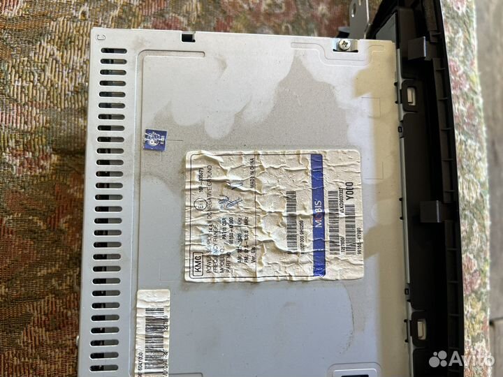 Магнитола на kia rio 3