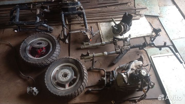 Запчасти на китайский скутер