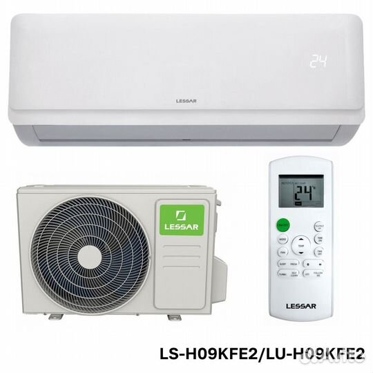 Lessar LS-H09KFE2/LU-H09KFE2 настенная сплит-систе