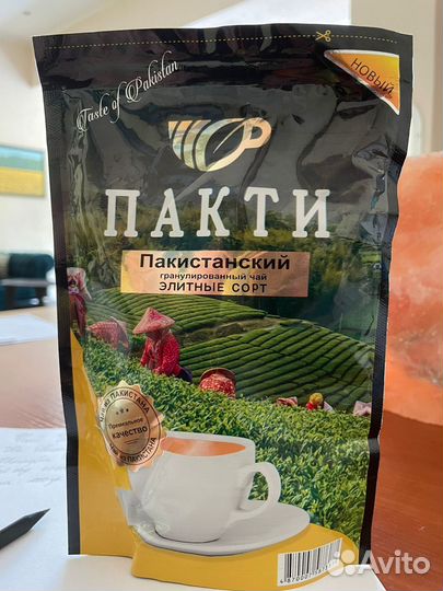 Черный гранулированный чай. Импорт из Пакистана