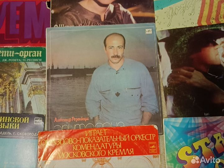 Виниловые пластинки из СССР