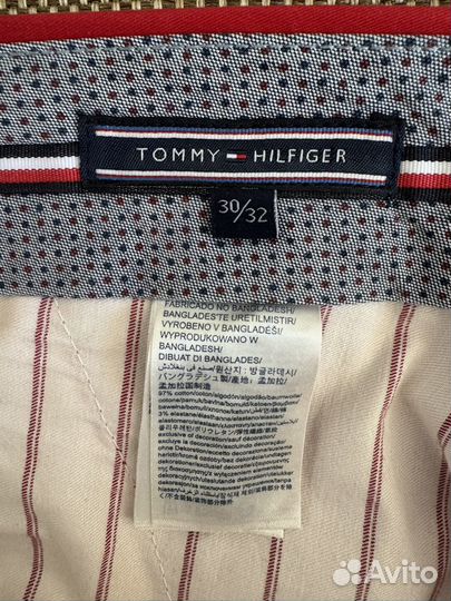 Брюки Tommi Hilfiger Новые Хлопок 97% новые 30/32