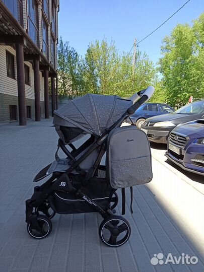 Новая прогулочная коляска Baballo future 24, снег