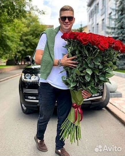 Высокие розы Гигантские розы Доставка цветов