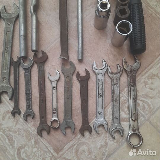 Ключи (рожковые и накидные с головками