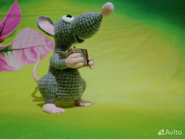 Игрушка ручной работы Крыс
