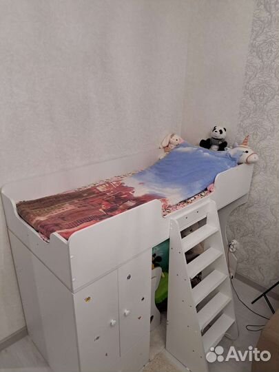 Детская кровать чердак