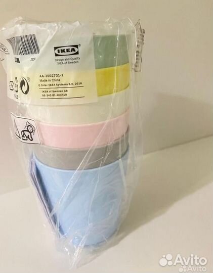 Детская посуда калас Икеа kalas IKEA