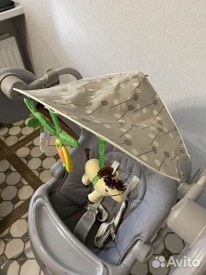 Качели электронные chicco polly swing up