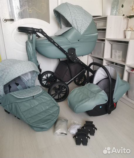 Коляска 3в1 Indigo Mio