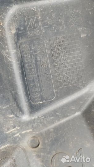 Воздуховод радиатора левый Peugeot 308 2007-2015