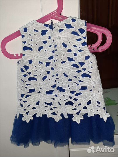 Платье для девочки 68-74