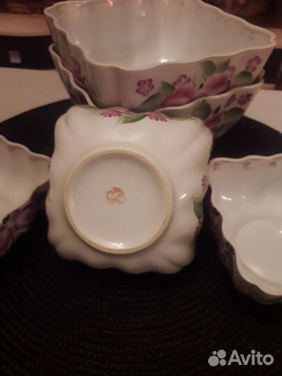 Салатники винтаж ссср,г. Сысерти ручная роспись