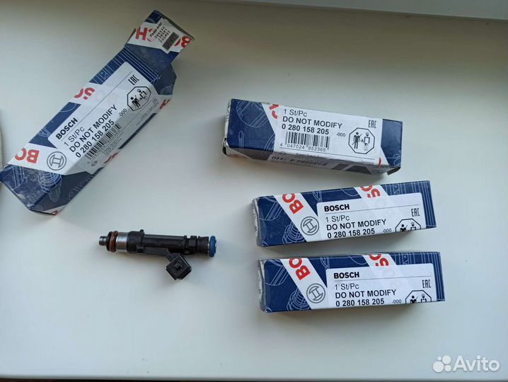 Топливные форсунки от Opel Astra J 0 280 158 205