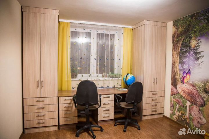 Детская зона у окна для двоих арт 478