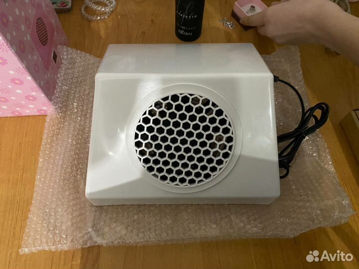 Nail dust collector Пылесос для маникюра