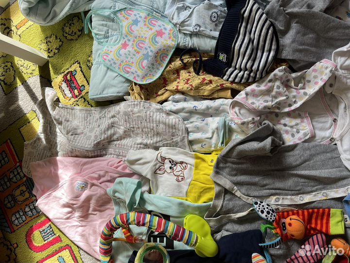 Детская одежда пакетом от 0-1года