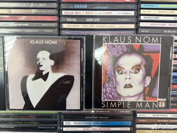 Музыкальные cd диски klaus nomi